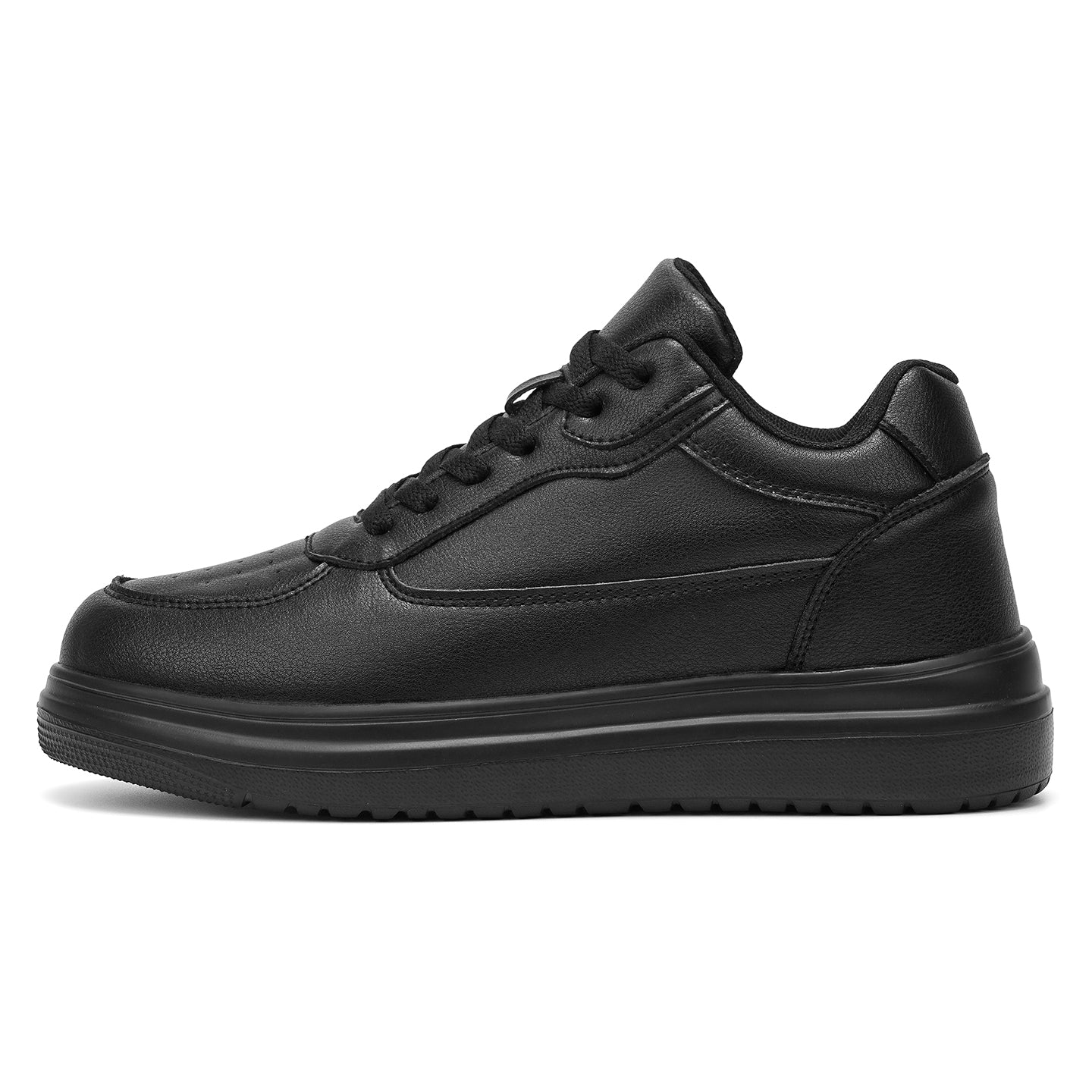 ELEVATESHOES CASUAL ALL BLACK
