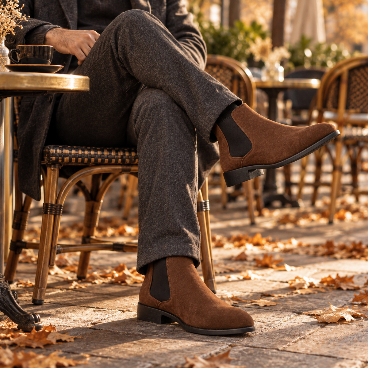 ELEVATESHOES CHELSEA BROWN