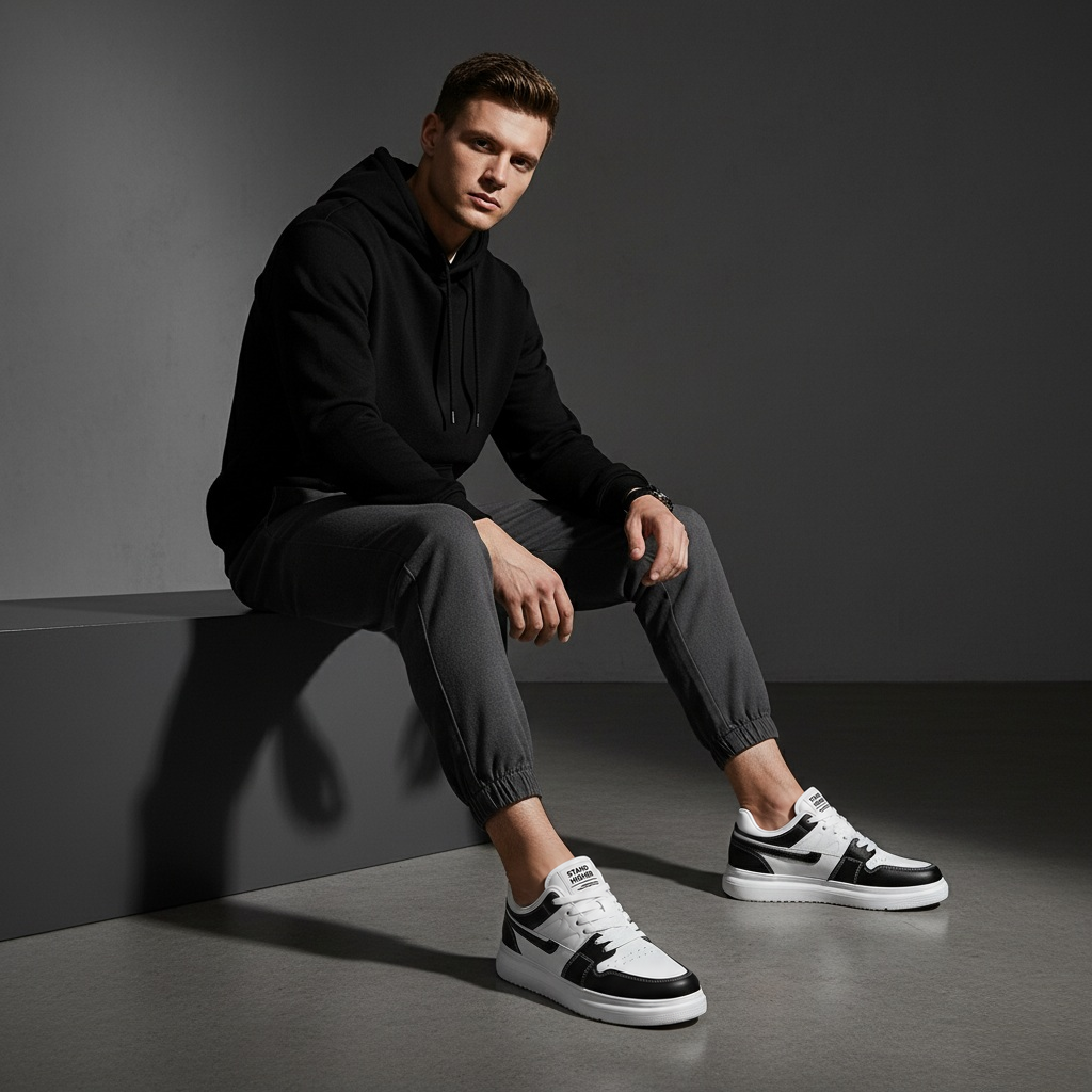 ELEVATESHOES IMPACT "BLACK & WHITE"