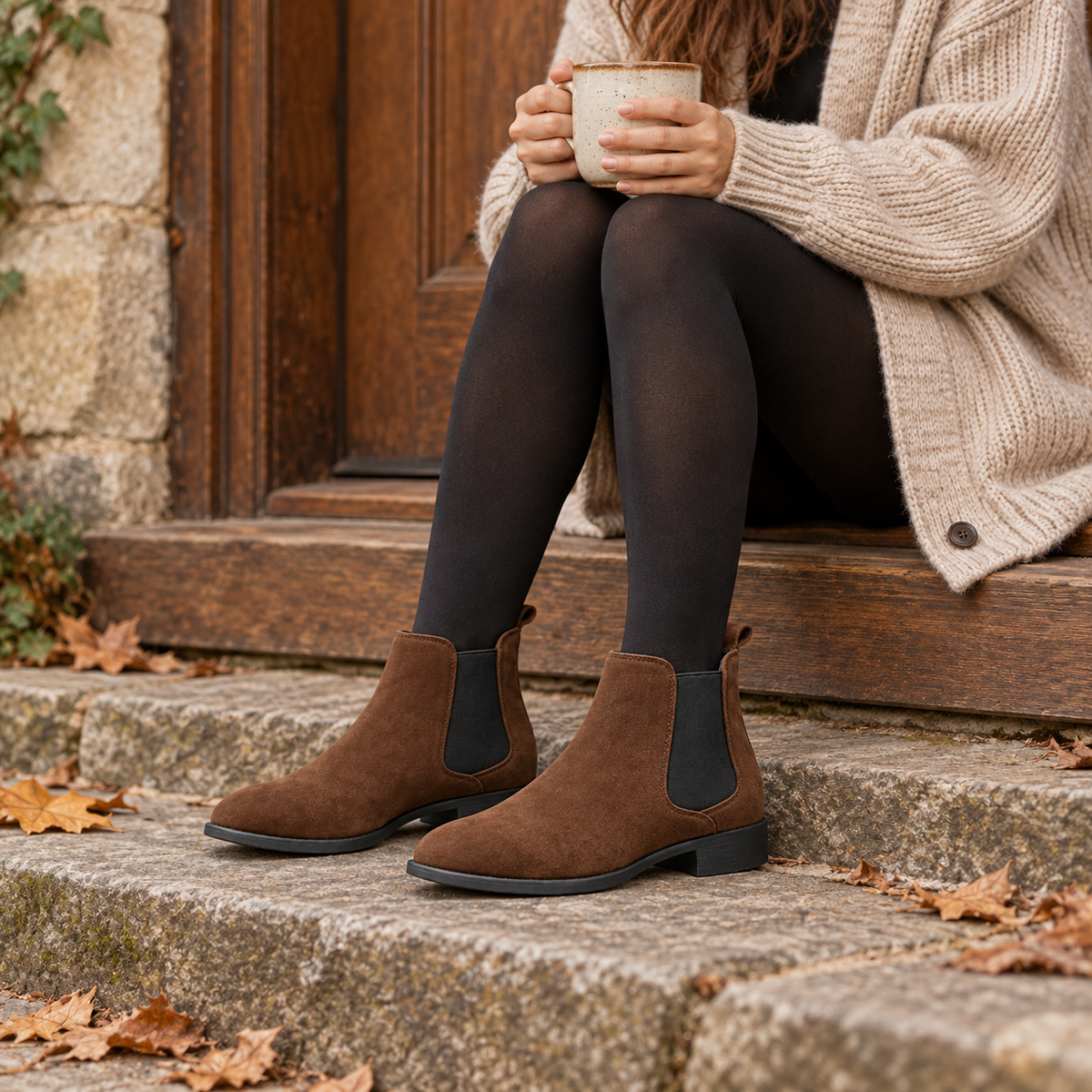 ELEVATESHOES CHELSY BROWN